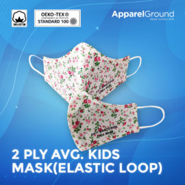 2 Ply Avg. Kids Mask (Elastic Loop)