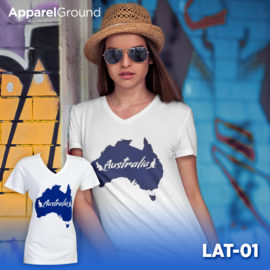 Australia Day TEE (Ladies) – Australia Map